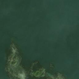 Satellite imagery of Lawyer Islands South Light, CA