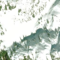 Satellite imagery of Spokshute Mountain, CA