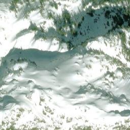 Satellite imagery of Spokshute Mountain, CA