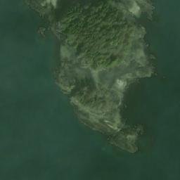 Satellite imagery of Lawyer Islands South Light, CA