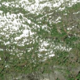 Satellite imagery of Spokshute Mountain, CA