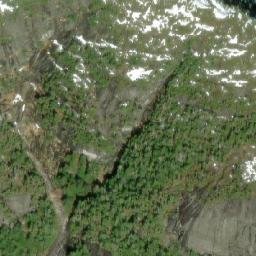 Satellite imagery of Spokshute Mountain, CA