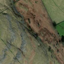 Satellite imagery of cairn, GB