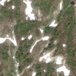 Satellite imagery of Mount Clague, CA