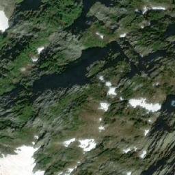Satellite imagery of Ekusquin Mountain, CA