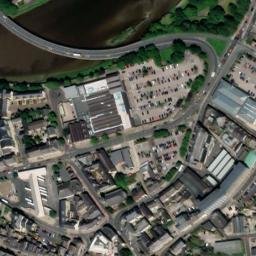Satellite imagery of Lancaster Castle, GB
