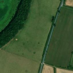 Satellite imagery of Skirpenbeck Motte, GB