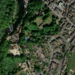 Satellite imagery of Knaresborough Castle, GB