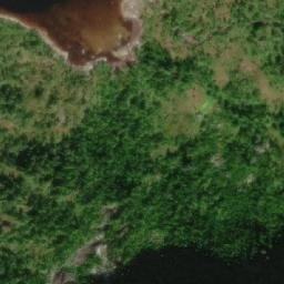 Satellite imagery of Mount Coutlée, CA
