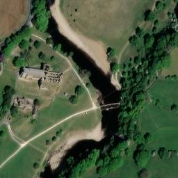 Satellite imagery of Bolton Abbey, GB