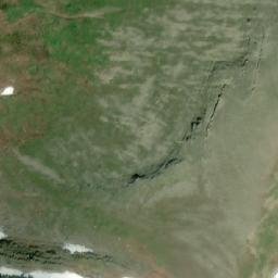 Satellite imagery of La Crèche Mountain, CA