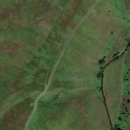 Satellite imagery of cairn, GB