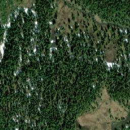 Satellite imagery of Kakwa Pass, CA