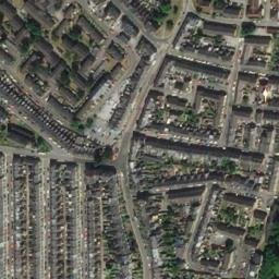 Satellite imagery of York Castle, GB