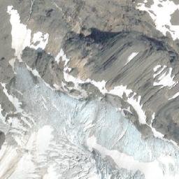 Satellite imagery of Hanging Glacier Mountain, CA