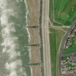Satellite imagery of Rossall Point, GB