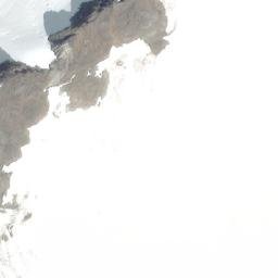 Satellite imagery of Hanging Glacier Mountain, CA