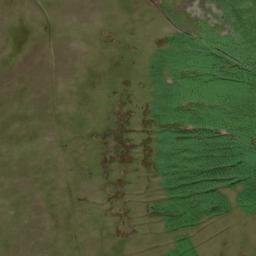 Satellite imagery of cairn, GB