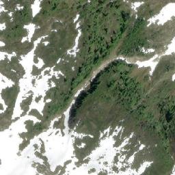 Satellite imagery of Haisla Mountain, CA