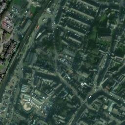 Satellite imagery of Clitheroe Castle, GB