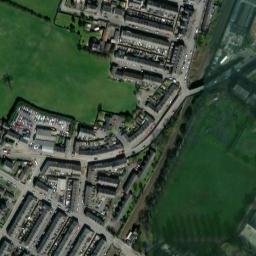 Satellite imagery of Clitheroe Castle, GB
