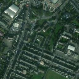 Satellite imagery of Clitheroe Castle, GB