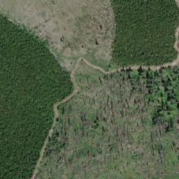 Satellite imagery of Dayeezcha Mountain, CA