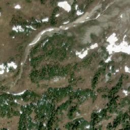 Satellite imagery of Bastille Mountain, CA