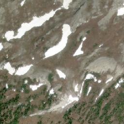 Satellite imagery of Bastille Mountain, CA