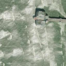 Satellite imagery of Blackpool Tower, GB