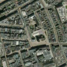 Satellite imagery of Blackpool Tower, GB