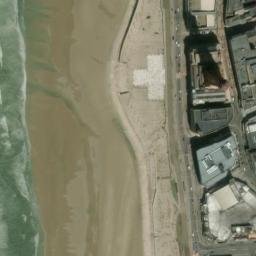 Satellite imagery of Blackpool Tower, GB