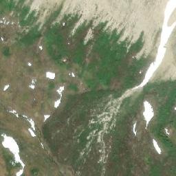 Satellite imagery of Casket Mountain, CA