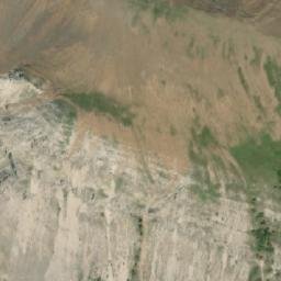 Satellite imagery of Llama Mountain, CA