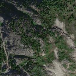 Satellite imagery of Mount Bergeland, CA