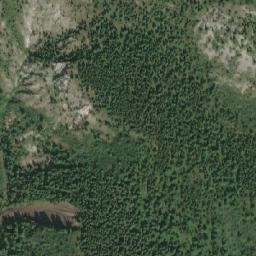 Satellite imagery of Llama Mountain, CA