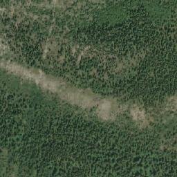 Satellite imagery of Llama Mountain, CA