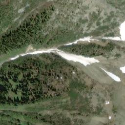 Satellite imagery of Holy Cross Mountain, CA