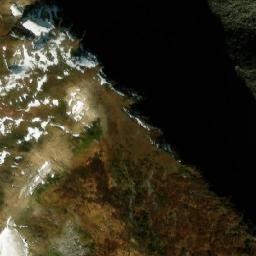 Satellite imagery of cairn, RU