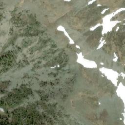 Satellite imagery of Holy Cross Mountain, CA