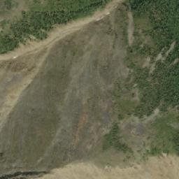 Satellite imagery of Mount Russell, CA