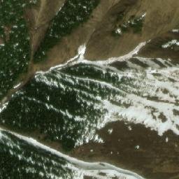 Satellite imagery of Mount McQueen, CA