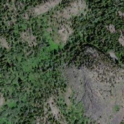 Satellite imagery of Skins Dome, CA
