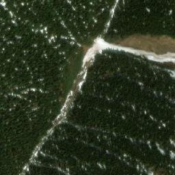 Satellite imagery of Mount McQueen, CA
