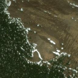 Satellite imagery of Mount McQueen, CA