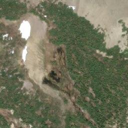 Satellite imagery of Mount Fetherstonhaugh, CA