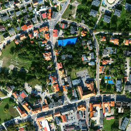 Satellite imagery of Kwidzyn - Zamek XIVw., PL