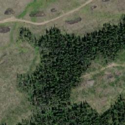 Satellite imagery of Tyee Butte, CA