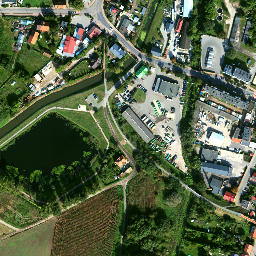 Satellite imagery of Kwidzyn - Zamek XIVw., PL