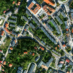Satellite imagery of Kwidzyn - Zamek XIVw., PL